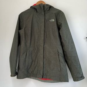 The north face Womens green jacket large